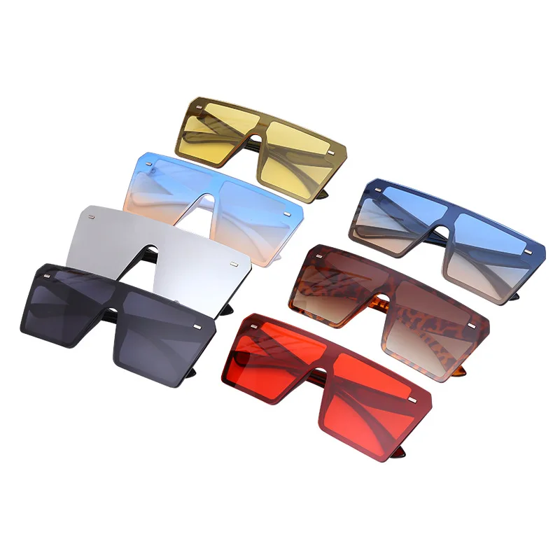 

2020 fashion sun glasses vendors classic square oversized sunglasses uv400 for men and women, As pictures