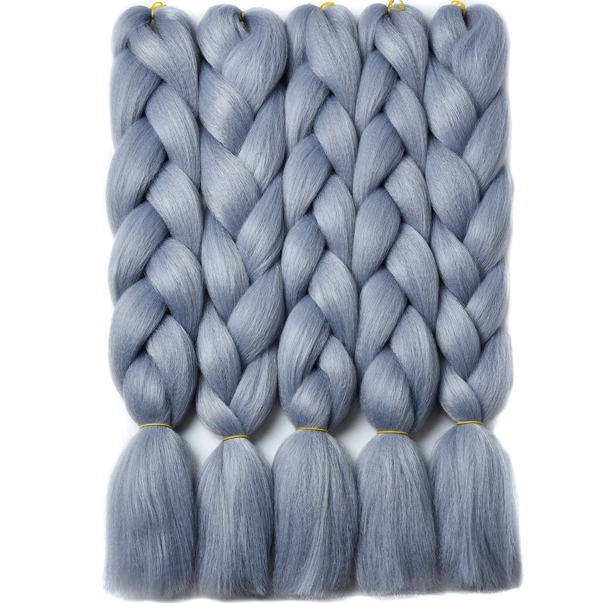 

Braiding pre stretched hair private label, grey braiding hair, hair extension braid hair, Pic showed