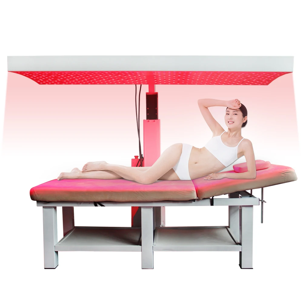 

New Infra Full Body Skin 660Nm 850Nm Led Device Stand Machine Red Light Therapy Bed