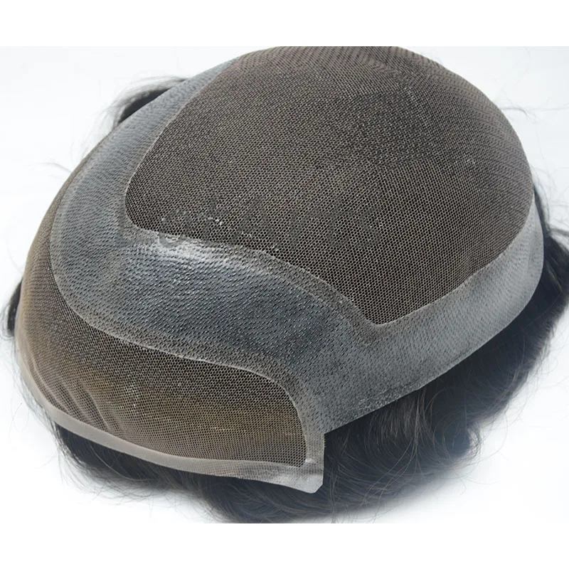 

100% human hair toupee hair man swiss lace mens toupee