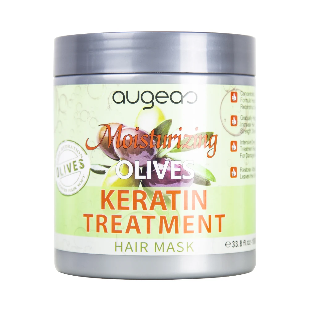 

Organic Argan Oil Collagen Keratin Moisturizing Cream Hair Mask for Hair Repair Treatment Curly Wholesale Private Label Natural