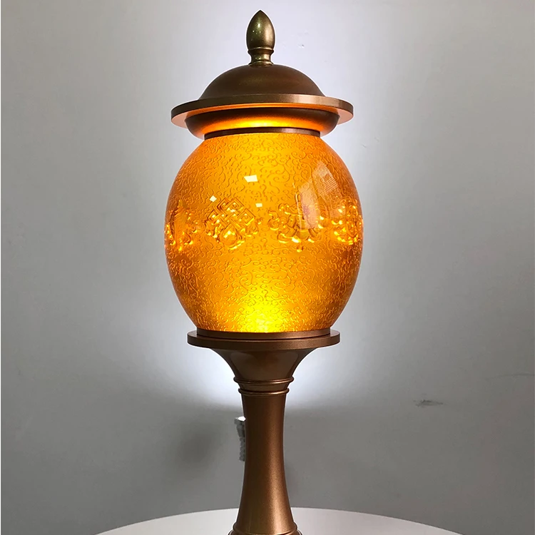 高品质的风水仿古八吉祥摆件佛教宫灯笼