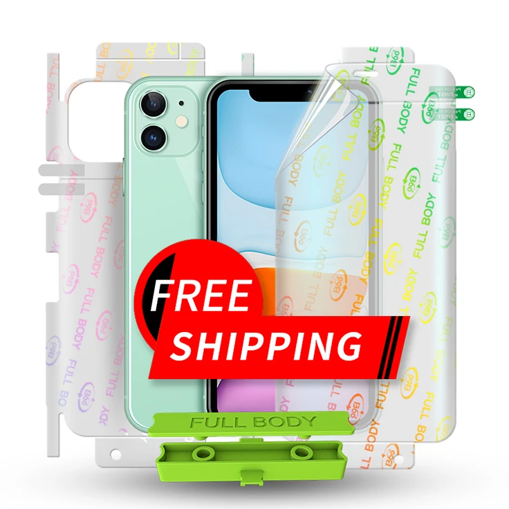 

Full Cover Soft TPU Screen Protector Invisible Clear Hydrogel Film For iPhone 12 Pro