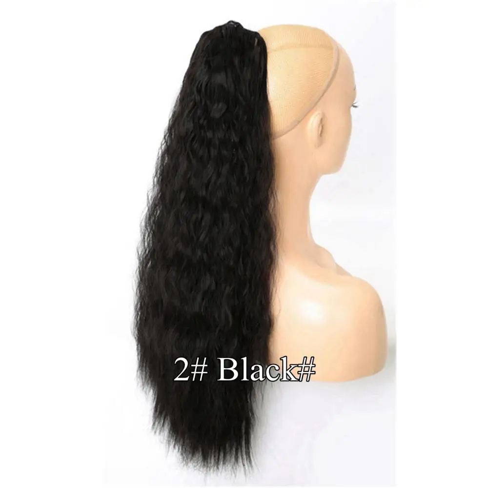 
Claw PonyTail Afro kinky Straight Yaki Fluffy Hair Extension Super Wave Spot Sale Mengyun Hair 