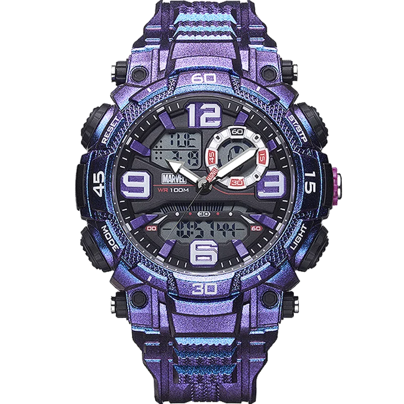

Original Marvel Brand Iron-Man Reloj 10ATM Waterproof Digital Sport Watch Made in China