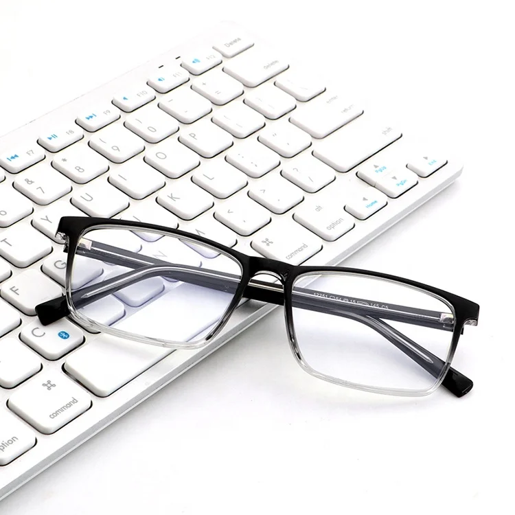 

New Arrival Design Tr90 Square Frame Blue Light Glasses Men And Women Anti Blue Light Blocking Computer Glasses