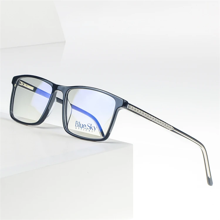 

Classic Small Quantam Square Acetate Frame Demo Lenses Lentes De Acetato Optical Spectacles Eyeglasses Glasses