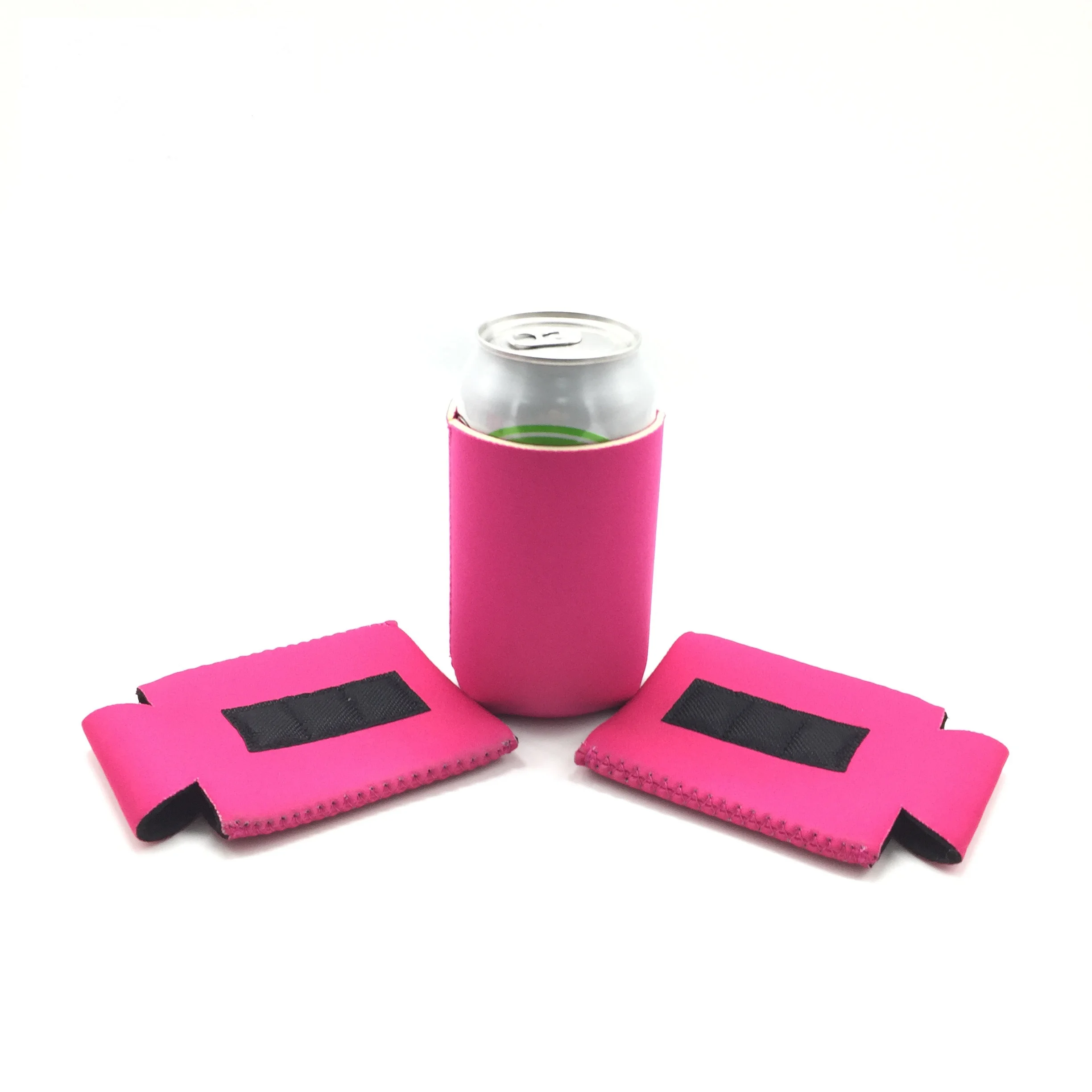 

RTS Neoprene Can Magnet Stubby Cooler Beer Holder Magnetic Coozies Stubby Holder Magnet, Customized color