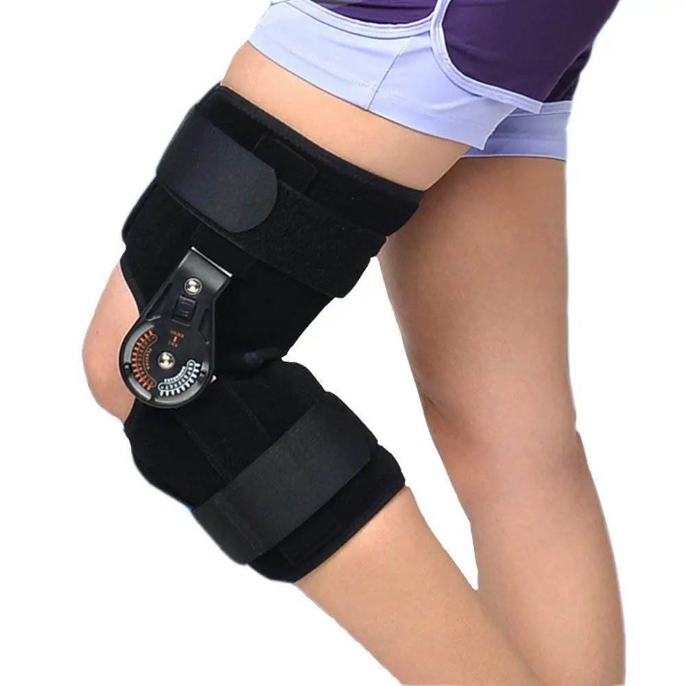 

ROM Knee Brace Orthopedic Adjustable Knee Support Hinge