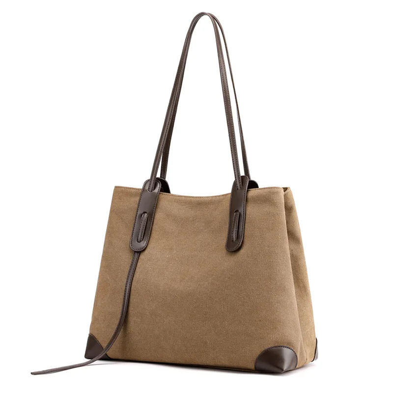 

hot selling fashion Ladies canvas large capacity Tote bag