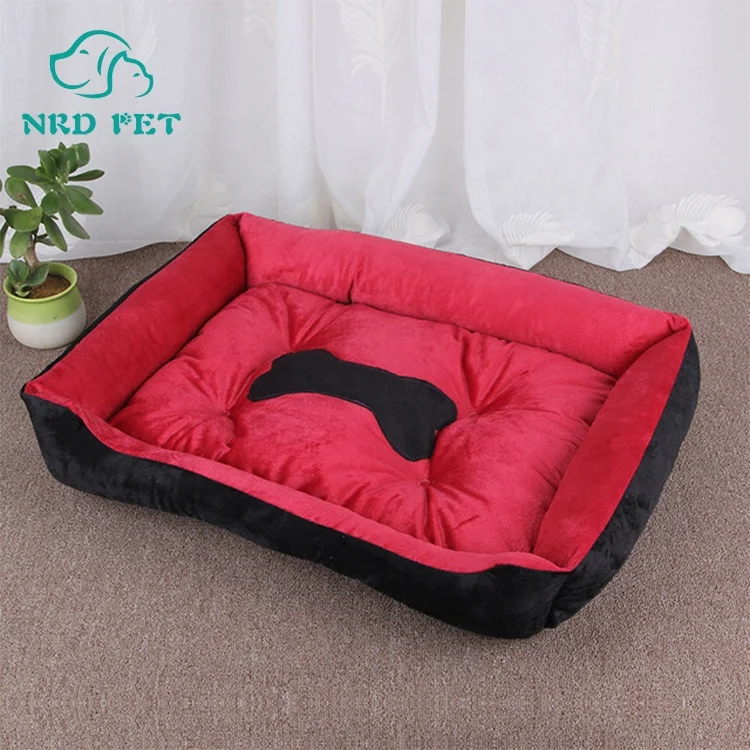 

Bed Sheet 100% Cotton Comfy Calming Pet Bed Fashion House Pet Competitive Price, Dark grey