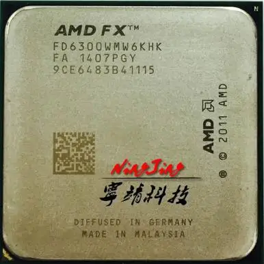 

AMD FX-Series FX6300 FX-6300 FX 6300 3.6 GHz Six-Core CPU Processor FD6300WMW6KHK Socket AM3+