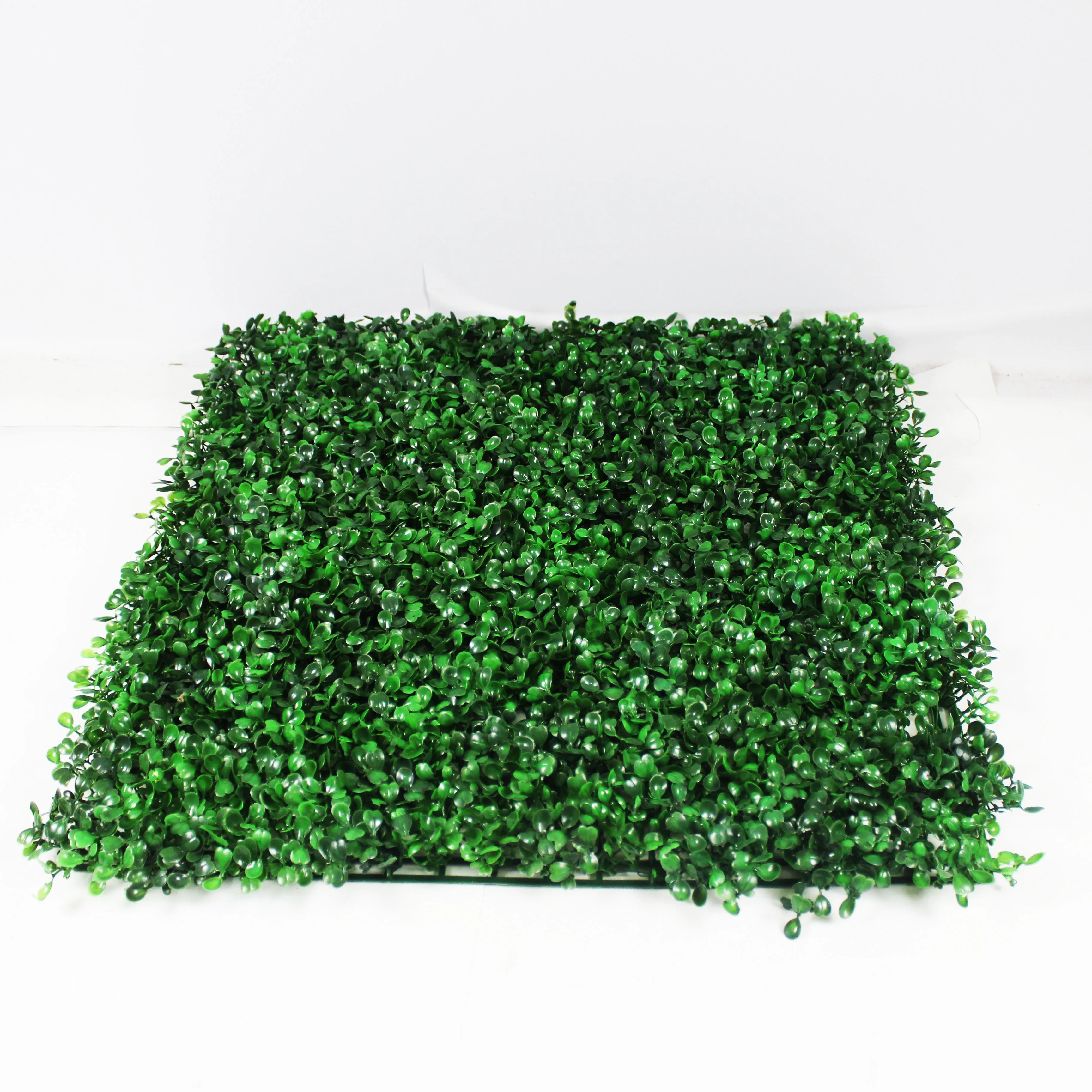 

Seto Artificial 25*50 CM Plastic Splicing Easy Green Wall Installation Panels Faux boxwood hedge panel Roll 20 mt for garden, As pictures show :green