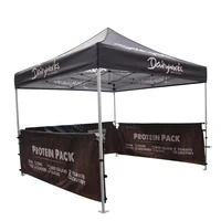 

3x3 Custom Foldable Aluminum Pop up Trade Show Tent