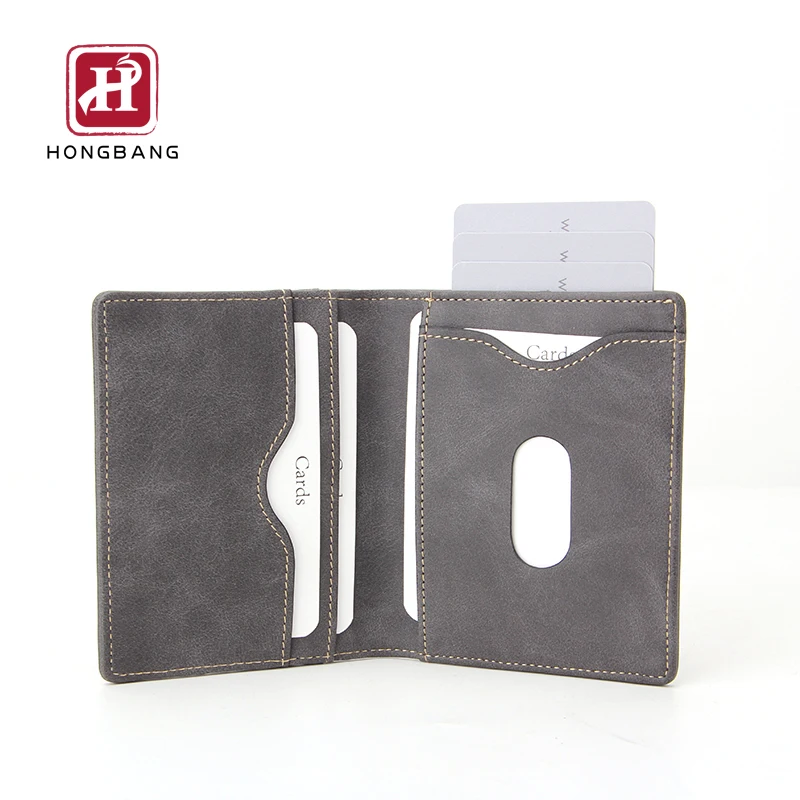 

New arrived slim wallet designer customize rfid wallet