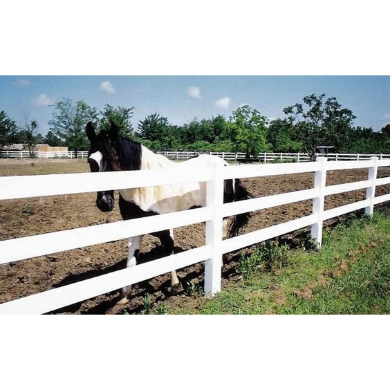 

Decorative Modern Easily Assembled Corral Farm Light Duty Pvc Horse Fence