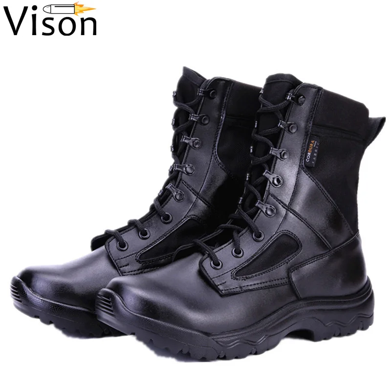 

Delta black boots tactical stivali alti men's military boots bota tactico tactical multi-funtion high leg boots