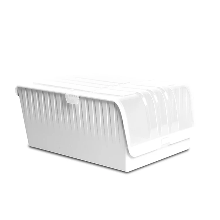 

Clear shoe storage box durable shoe box storage shoe drawer, White