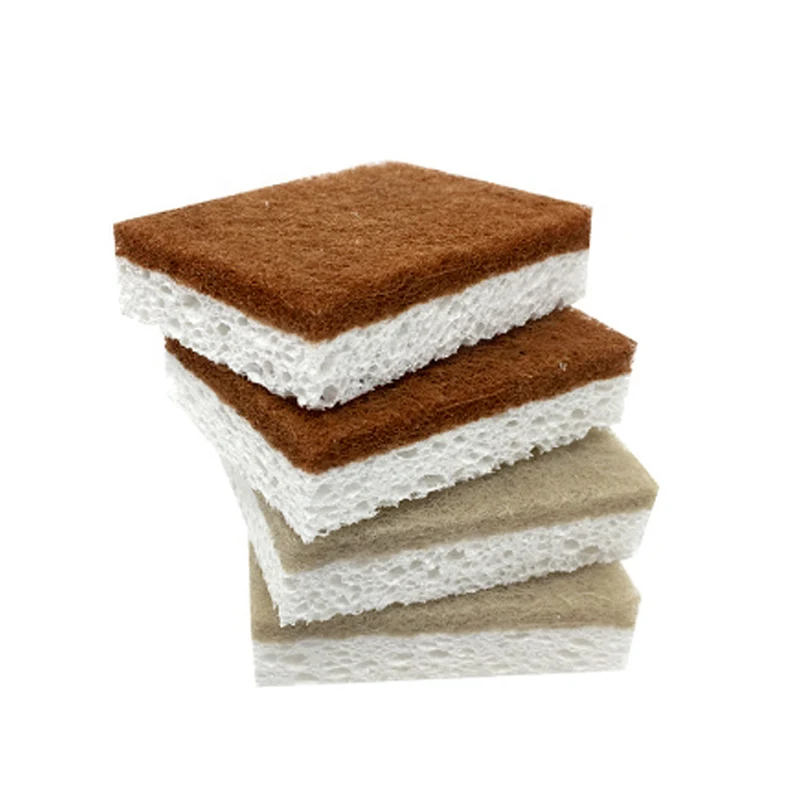 

Eco coconut fiber biodegradable cellulose sponge eco friendly compostable