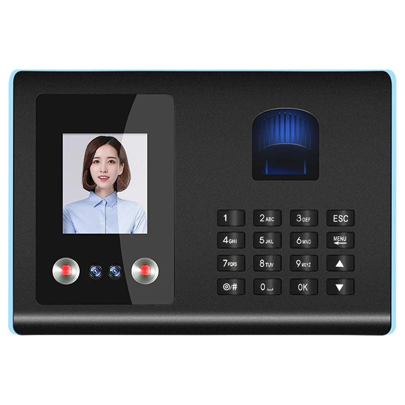 Time Clocks for Employees Small Business Biometrics Time Attendance Machine Automatic in and OutOffline
