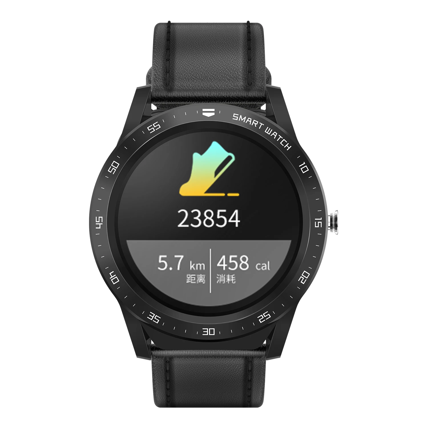 

2020 Factory Smartwatch 1.3 Inch Round Sport Waterproof Smart Watch IOS