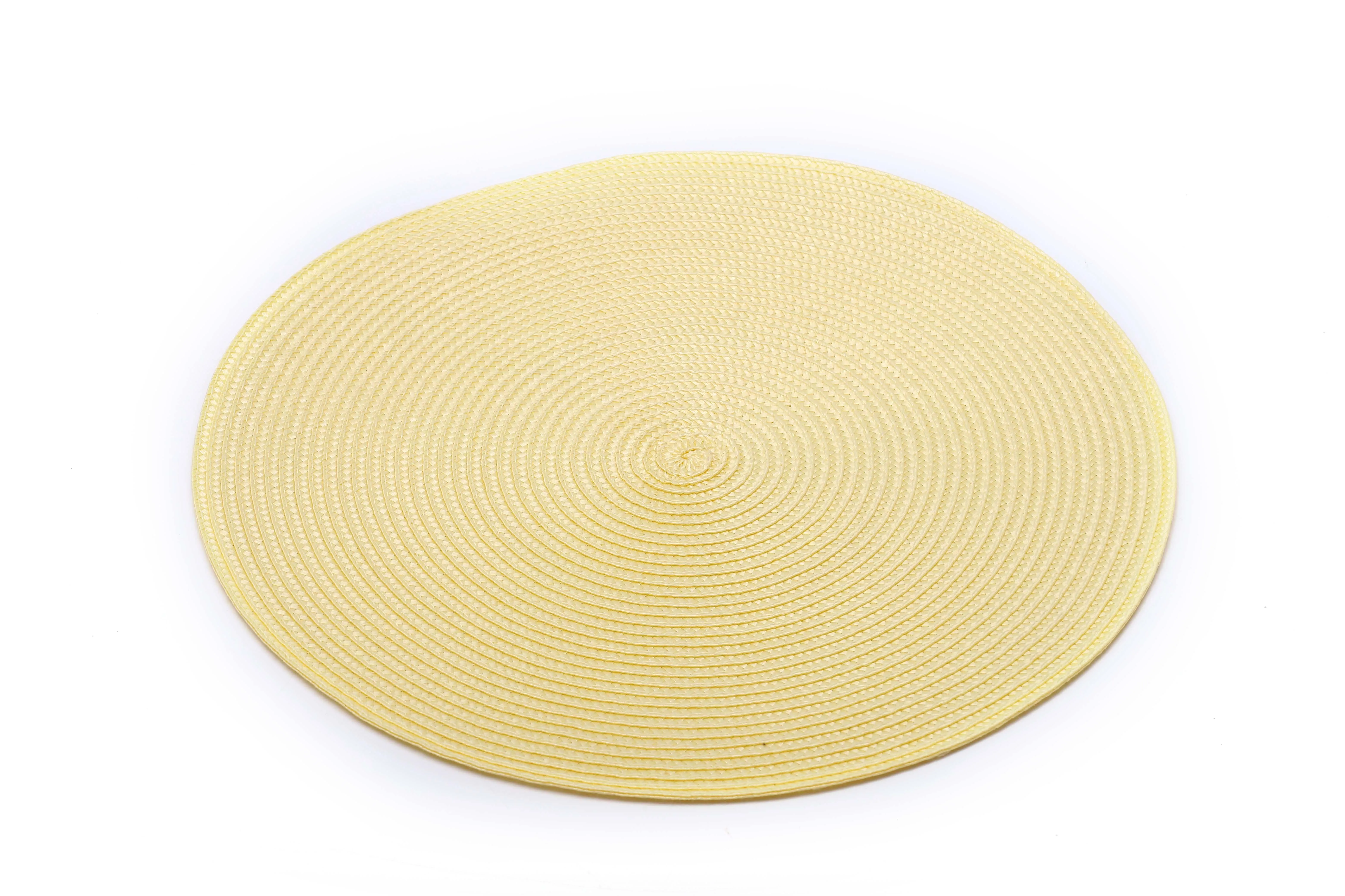 Modern Unique Personalised Plastic  Placemats Pp  Set Gold 