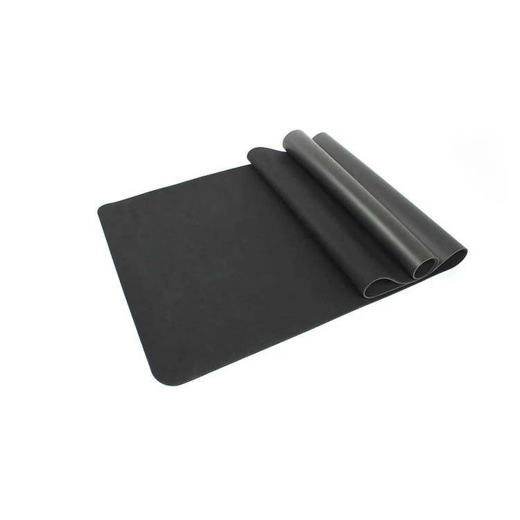 

Custom Design Eco Print PU Leather Natural Rubber Yoga Mat, Customized