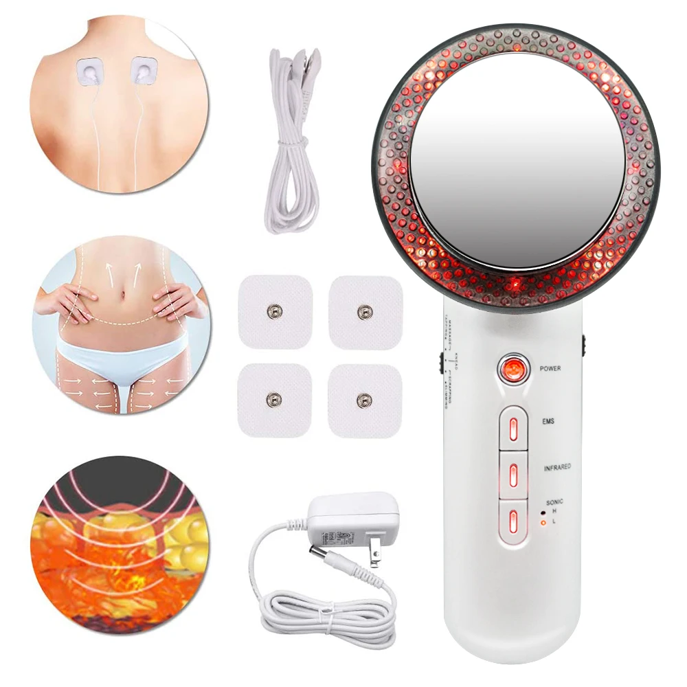 

Top Selling Portable Activation Ultrasonic Body Slimming Device, White