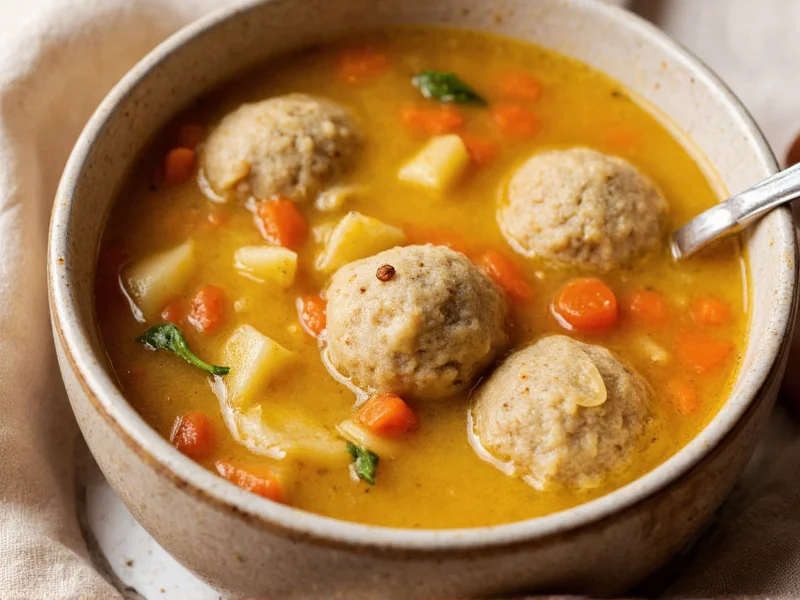 Matzoball Soup: Traditional Recipe & Cultural Guide