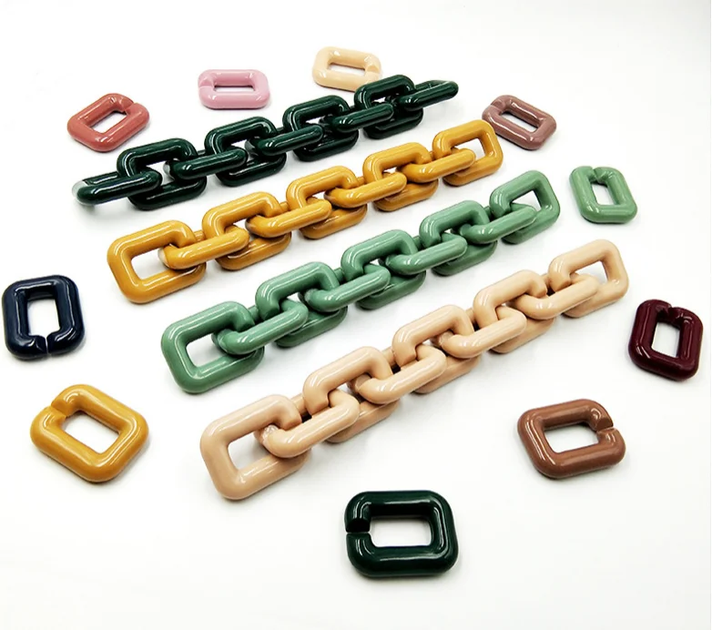 

Plastic Acrylic Resin Bag Chain Shoulder Strap Handle Accessory 60cm