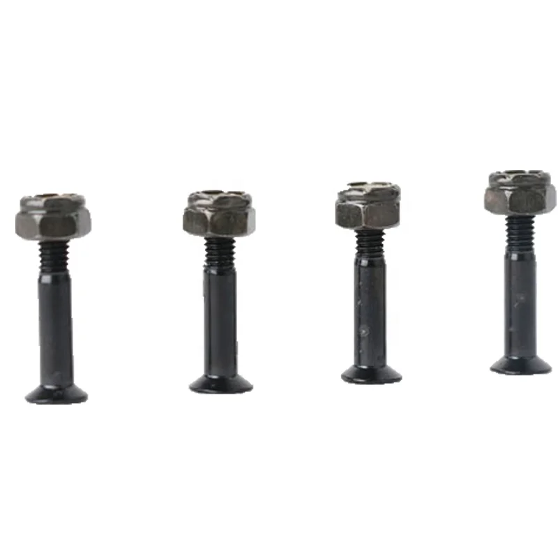 

Wholesale 1" 1.25" 25mm 31mm 33mm 40 53 60mm steel longboard parts skateboard hardware screw skateboard bolts and nuts