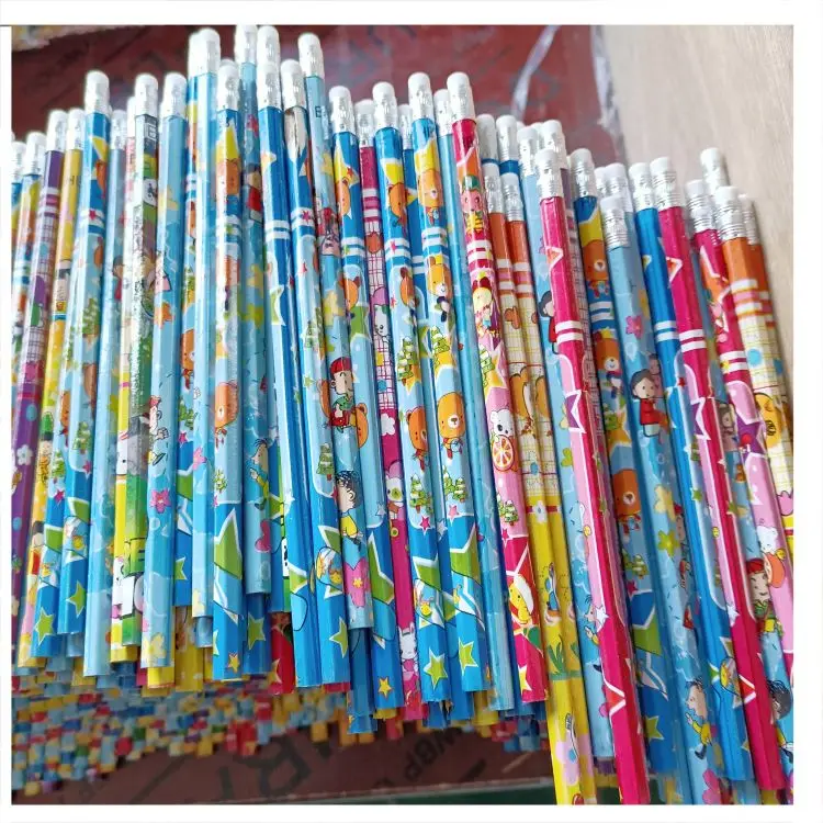 

cute pencil design school hb pencil set, Customized