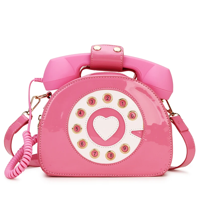 

Telephone shape women purses and handbags shoulder bag crossbody bags for ladies