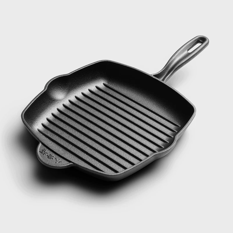 Popular Nonstick Pan Iron Steak Pan For Steak Cast Iron Steak Pan For