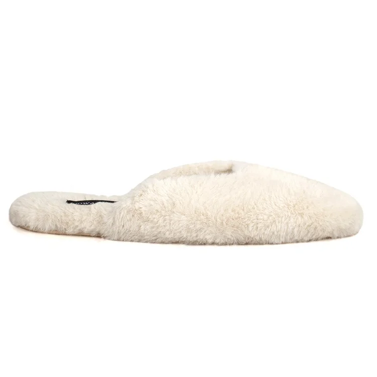 

Ultra Lightweight Comfortable Women's Slippers Soft Memory Foam Fur-Lined House Slide for Winter Plush Insole for Girls