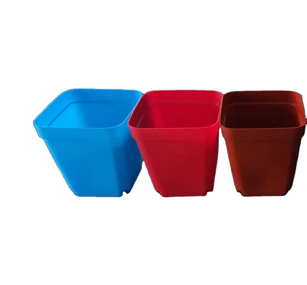 

P477 Home Garden Supplies Multiple Sizes Nursery Flower Pot for succulent plant, Colors