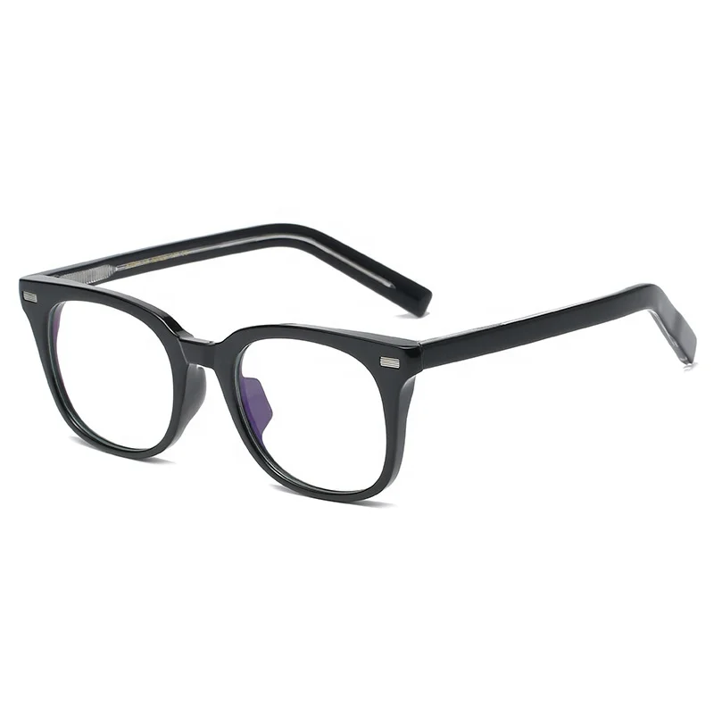 

Hot selling square prescription glasses anti blue light glasses for computer