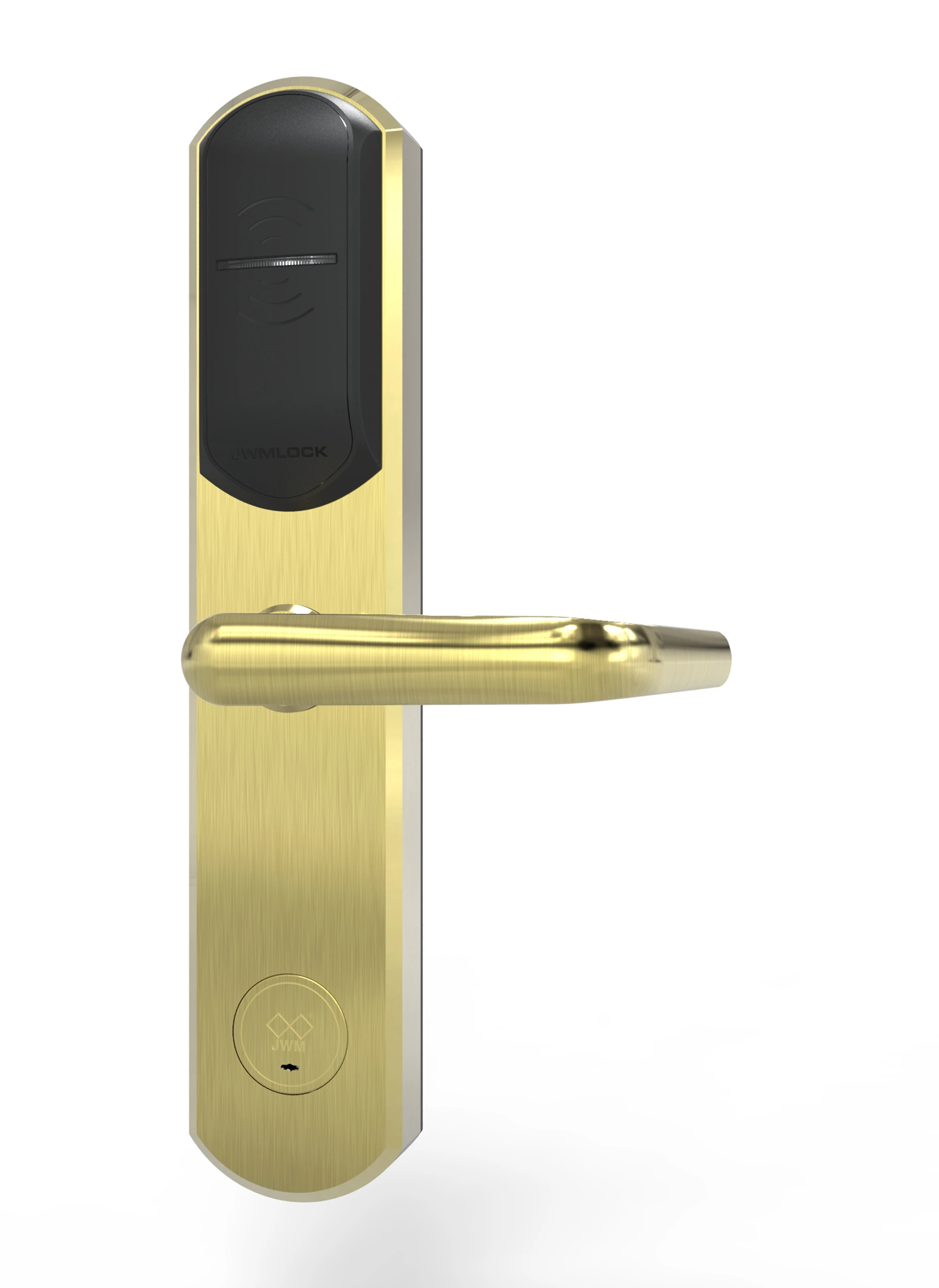 Customize Battery Powered Remote Opening Electronic Hotel Office Reader Card Door Lock RFID Smart Lock Key Home - ANKUX.COM
