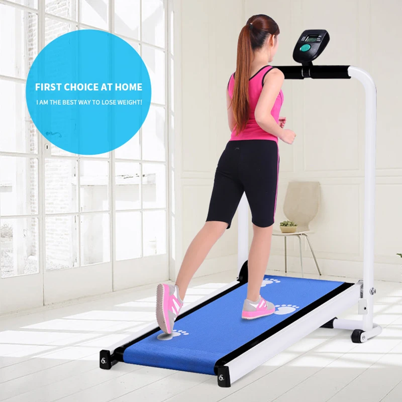 

home use mini mechanical noiseless foldable indoor treadmill for workout