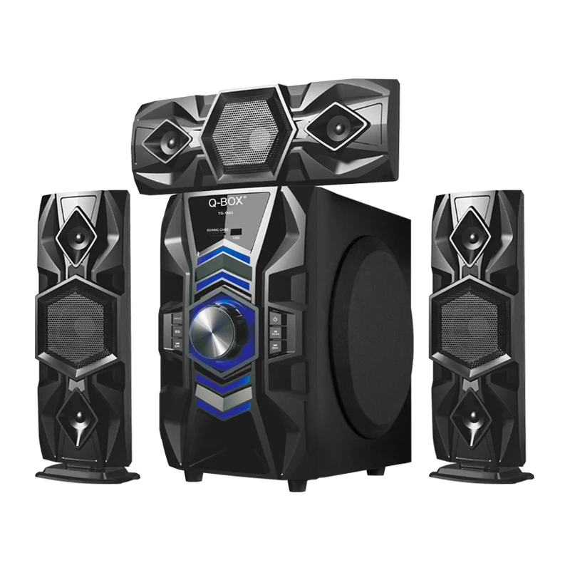 

Q-BOX Q1603 speaker remote control stereo cabinet Computer Speaker 3.1Home Theatre System speaker