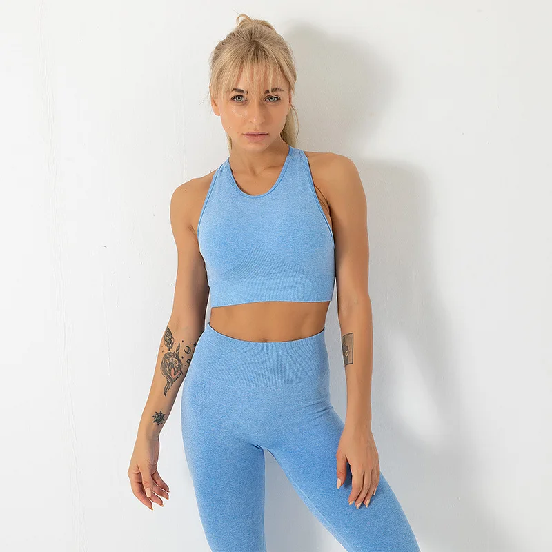 

2020 Custom Logo Wholesale Seamless Gym Sexy Young Ladies One Shoulder For Custom Women Sports New Cross Back Running Yoga Bra