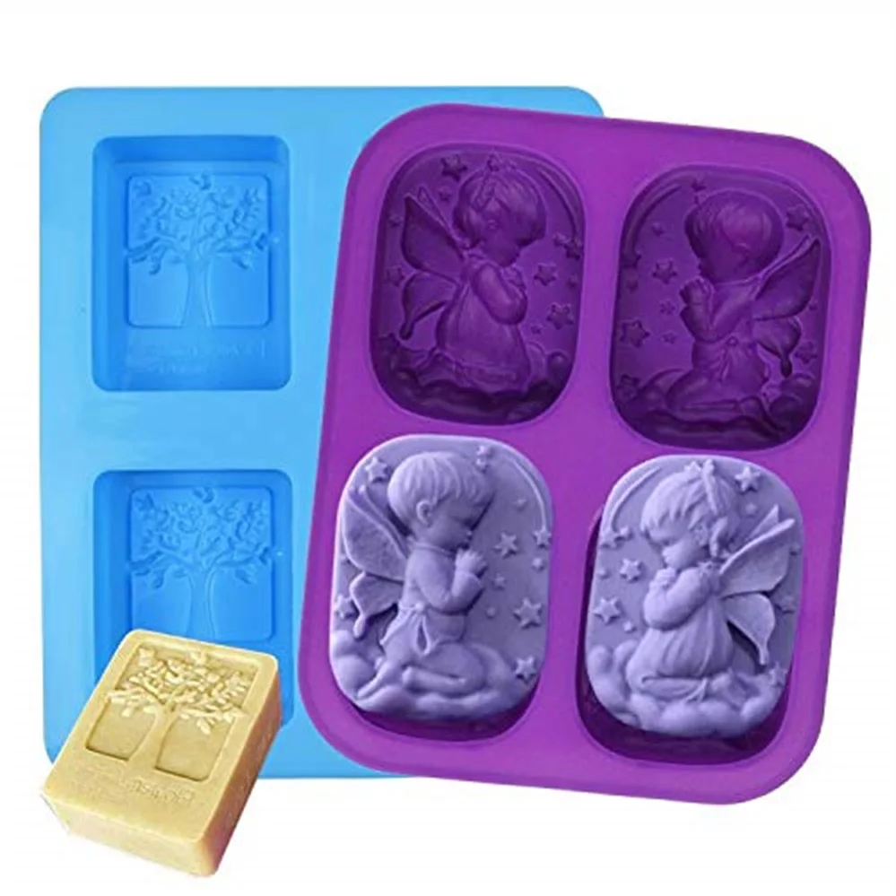 

China Manufacturer Diy Handmade Soap Mold With High Quality Silicone Material soap molds