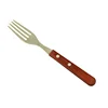 ZY-T2002 wood handle metal flatware ware cutlery fork