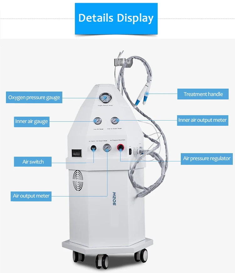 Factory Price Oxygen Skin Rejuvenation Machine High Quality Jet Peel Machine