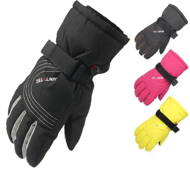 

Outdoor Sports Cycling Gloves Winter Thick Waterproof Warm Ski Gloves For Women and Man, As shown