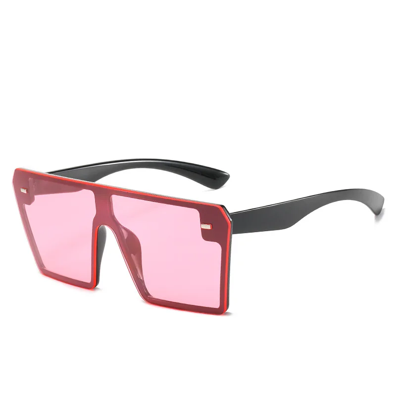 

Newest Ladies Big Oversized Square Shades Vintage Custom Logo Women Sun Glasses Sunglasses 2021