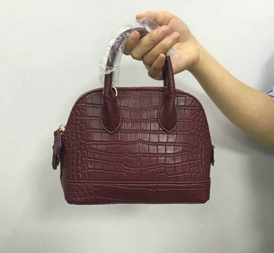 

2021 Luxury Design Lady Casual Shell Bag Fashion High Quality PU Crocodile Pattern Women Shoulder Crossbody Bag