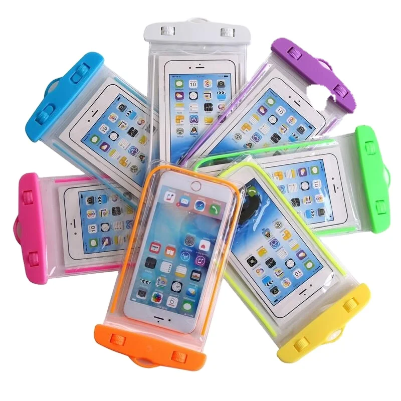 

Night Light Transparency PVC Cell Phone Waterproof Bag for Phone