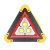 Factory 2019 New Design Profession Customized Aluminum Nylon Plastic Triangle Warning Working Light For Traffic And Camping