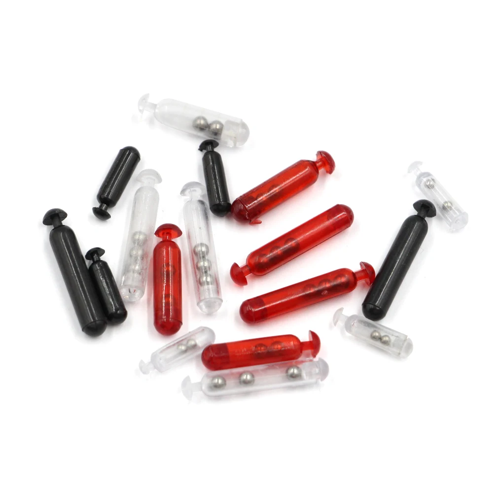 Fishing Lure Baits Plastic Rattles Insert Tube Rattles For Soft Worm